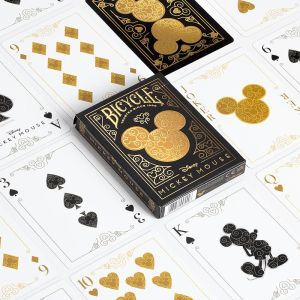 Speciale carte Bicycle - Disney Mickey Mouse Black and Gold