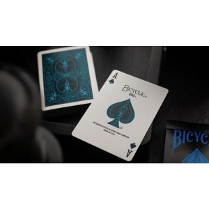 Bicycle Cool Blue Neon Rider Back Playing Cards