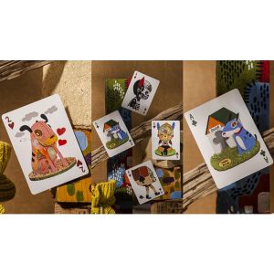 Bicycle Reen Barrera Muscle Land Playing Cards