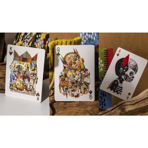 Bicycle Reen Barrera Muscle Land Playing Cards