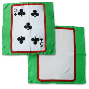 Card Silk - Verde - Cm 60 x 60 - Set di 2 carte