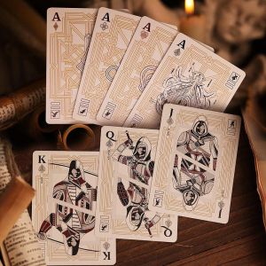 Assassin's Creed Legacy Playing Cards - White Hidden Blade Edition